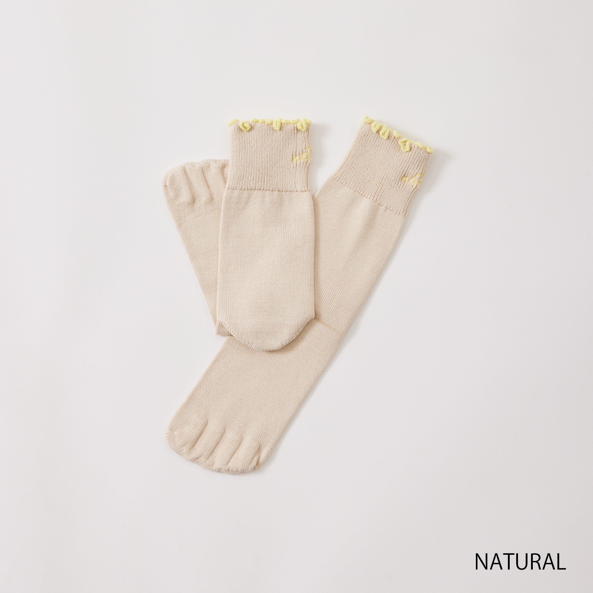 NETENE.：Silk Partition Socks シルクパーテーションソックス