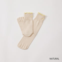 NETENE.：Silk Partition Socks シルクパーテーションソックス