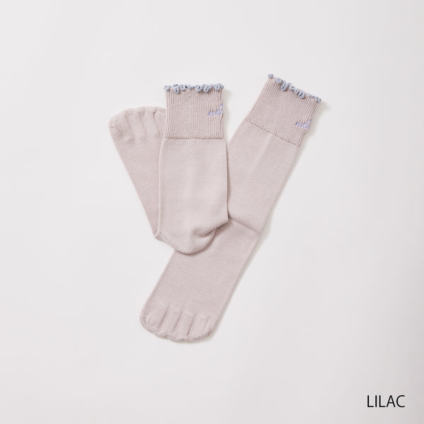 NETENE.：Silk Partition Socks シルクパーテーションソックス