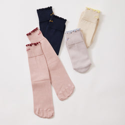 NETENE.：Silk Partition Socks シルクパーテーションソックス