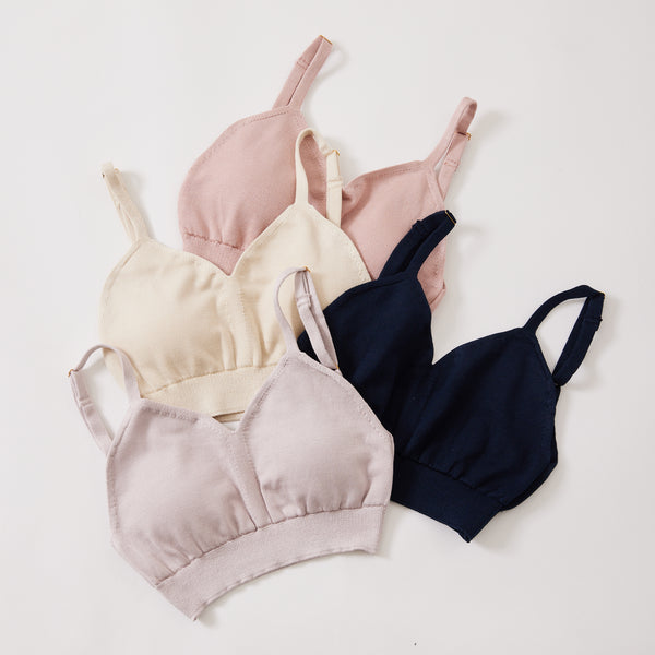 NETENE.：Silk Knit Bralette シルクニットブラレット