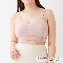 NETENE.：Silk Knit Bralette シルクニットブラレット