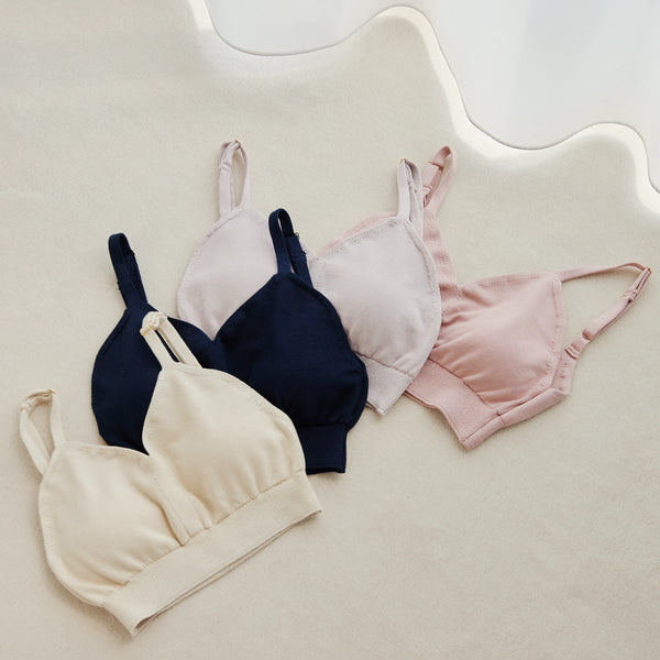 NETENE.：Silk Knit Bralette シルクニットブラレット