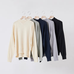 NETENE.：Comfy Knit Tops コンフィニットトップス