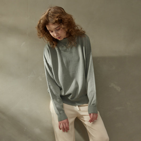 NETENE.：Comfy Knit Tops コンフィニットトップス