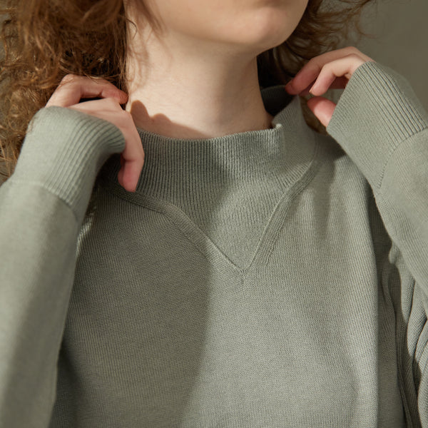 NETENE.：Comfy Knit Tops コンフィニットトップス