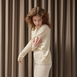 NETENE.：Comfy Knit Tops コンフィニットトップス