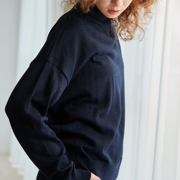 NETENE.：Comfy Knit Tops コンフィニットトップス