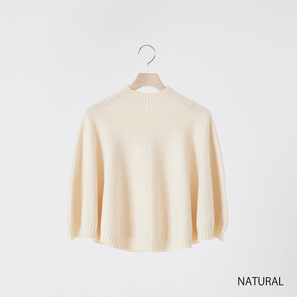 NETENE.：Comfy Knit Poncho コンフィニットポンチョ