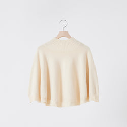 NETENE.：Comfy Knit Poncho コンフィニットポンチョ