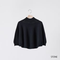 NETENE.：Comfy Knit Poncho コンフィニットポンチョ