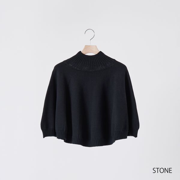 NETENE.：Comfy Knit Poncho コンフィニットポンチョ