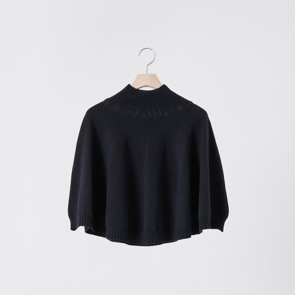 NETENE.：Comfy Knit Poncho コンフィニットポンチョ