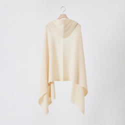 NETENE.：Puffy Knit Hoodie Stole  パフィーニットフードストール