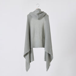 NETENE.：Puffy Knit Hoodie Stole  パフィーニットフードストール