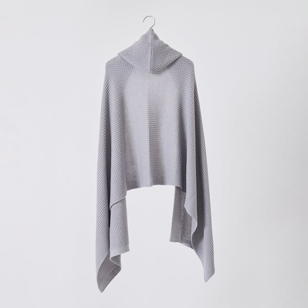 NETENE.：Puffy Knit Hoodie Stole  パフィーニットフードストール