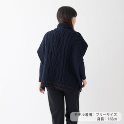 NETENE.：Line High Neck Vest ラインハイネックベスト