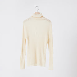 NETENE.：Comfy Knit Long Sleeve Turtleneck Pullover コンフィニット長袖タートルネックプルオーバー