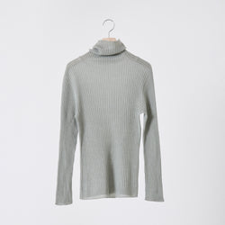 NETENE.：Comfy Knit Long Sleeve Turtleneck Pullover コンフィニット長袖タートルネックプルオーバー