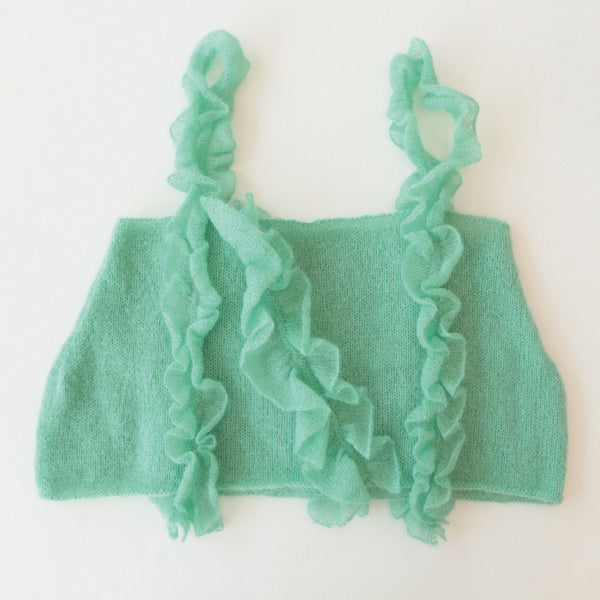 sawada itto：サワダイット-Liion-フリルビスチェbyニットマルシェvol.30