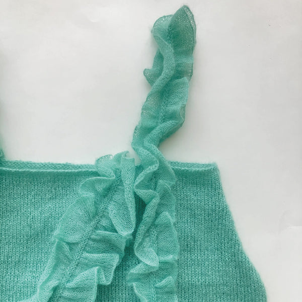 sawada itto：サワダイット-Liion-フリルビスチェbyニットマルシェvol.30