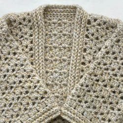 sawada itto：サワダイット-tot-透かしジャケットbyニットマルシェvol.30