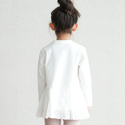 【SALE 30%OFF】ami amie-SELECT- : ペプラムフリルロゴTシャツ/p12021-31