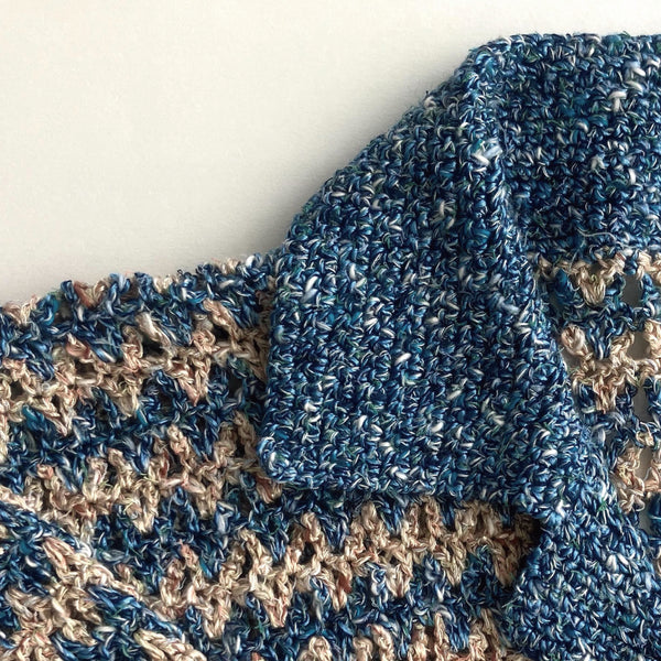 sawada itto：サワダイット-RuF-衿付きプルオーバーbyニットマルシェvol.30