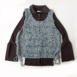 sawada itto：サワダイット-petal-タンクトップbyニットマルシェvol.30