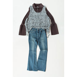 sawada itto：サワダイット-petal-タンクトップbyニットマルシェvol.30