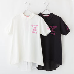 PERFECT TAN｜《SALE》ハイゲージニットポロ バックフレアトップス〈WOMENS〉