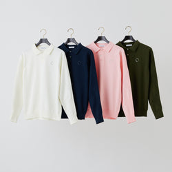 PERFECT TAN｜《SALE》ロングスリーブアーガイルポロシャツ〈MENS〉