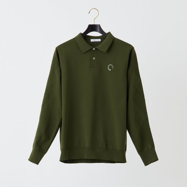 PERFECT TAN｜《SALE》ロングスリーブアーガイルポロシャツ〈MENS〉