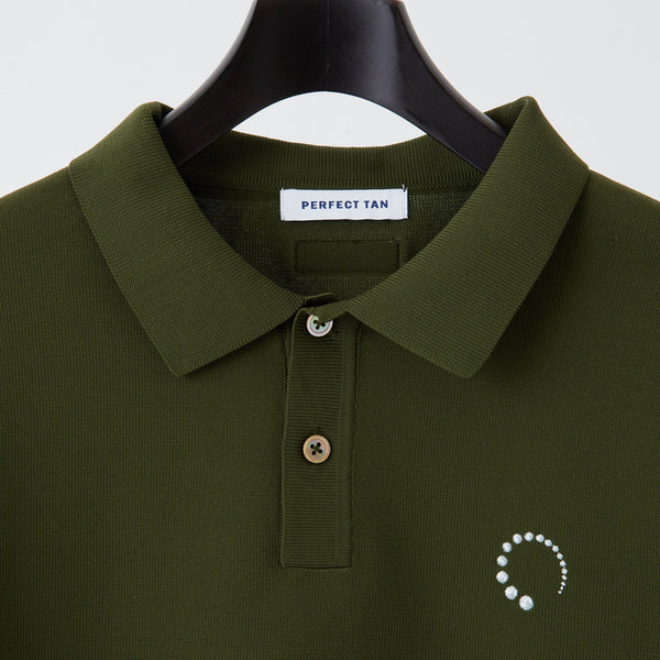 PERFECT TAN｜《SALE》ロングスリーブアーガイルポロシャツ〈MENS〉