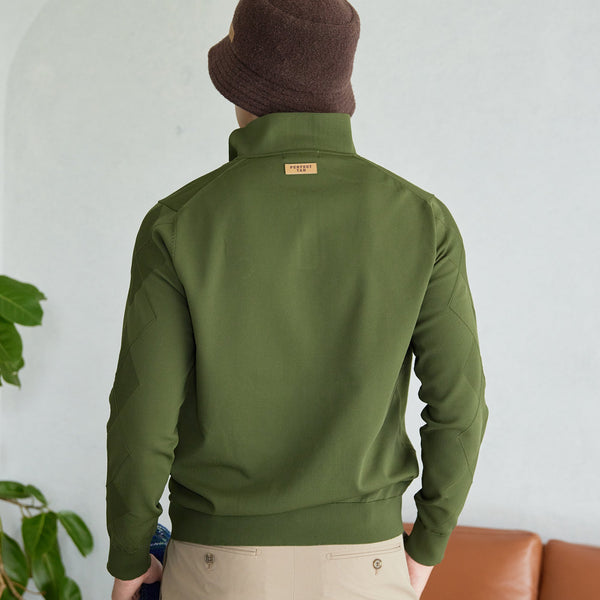 PERFECT TAN｜《SALE》ロングスリーブアーガイルポロシャツ〈MENS〉