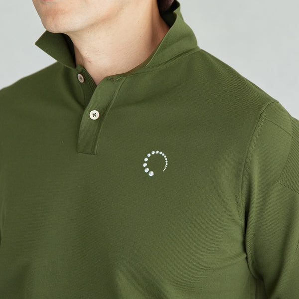 PERFECT TAN｜《SALE》ロングスリーブアーガイルポロシャツ〈MENS〉