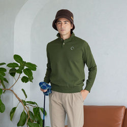 PERFECT TAN｜《SALE》ロングスリーブアーガイルポロシャツ〈MENS〉