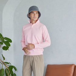 PERFECT TAN｜《SALE》ロングスリーブアーガイルポロシャツ〈MENS〉