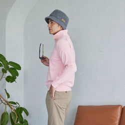 PERFECT TAN｜《SALE》ロングスリーブアーガイルポロシャツ〈MENS〉