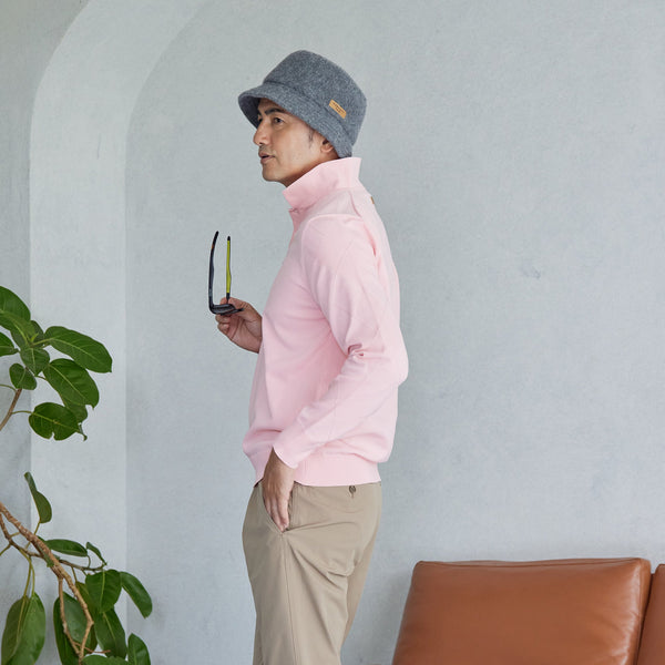 PERFECT TAN｜《SALE》ロングスリーブアーガイルポロシャツ〈MENS〉