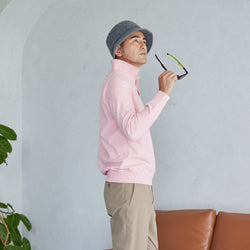 PERFECT TAN｜《SALE》ロングスリーブアーガイルポロシャツ〈MENS〉