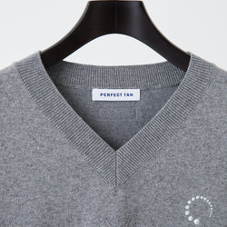 PERFECT TAN｜《SALE》コットンカシミヤアーガイルベスト〈MENS〉