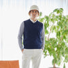 PERFECT TAN｜《SALE》コットンカシミヤアーガイルベスト〈MENS〉