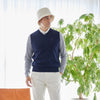 PERFECT TAN｜《SALE》コットンカシミヤアーガイルベスト〈MENS〉