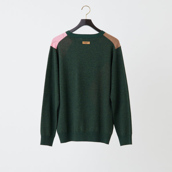 PERFECT TAN｜《SALE》アーガイルインターシャプルオーバー〈MENS〉