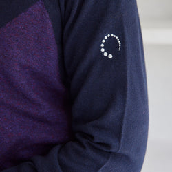 PERFECT TAN｜《SALE》アーガイルインターシャプルオーバー〈MENS〉