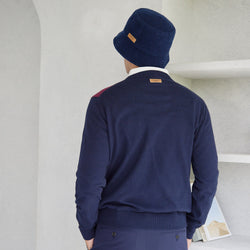 PERFECT TAN｜《SALE》アーガイルインターシャプルオーバー〈MENS〉