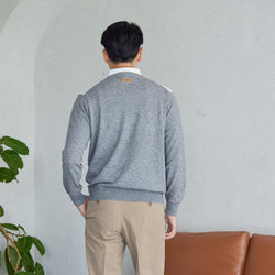 PERFECT TAN｜《SALE》アーガイルインターシャプルオーバー〈MENS〉