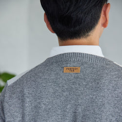 PERFECT TAN｜《SALE》アーガイルインターシャプルオーバー〈MENS〉