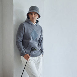 PERFECT TAN｜《SALE》アーガイルモールパーカー〈MENS〉